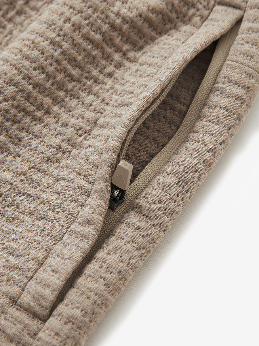 Soft Sweatpants with 4 Zipper Pockets