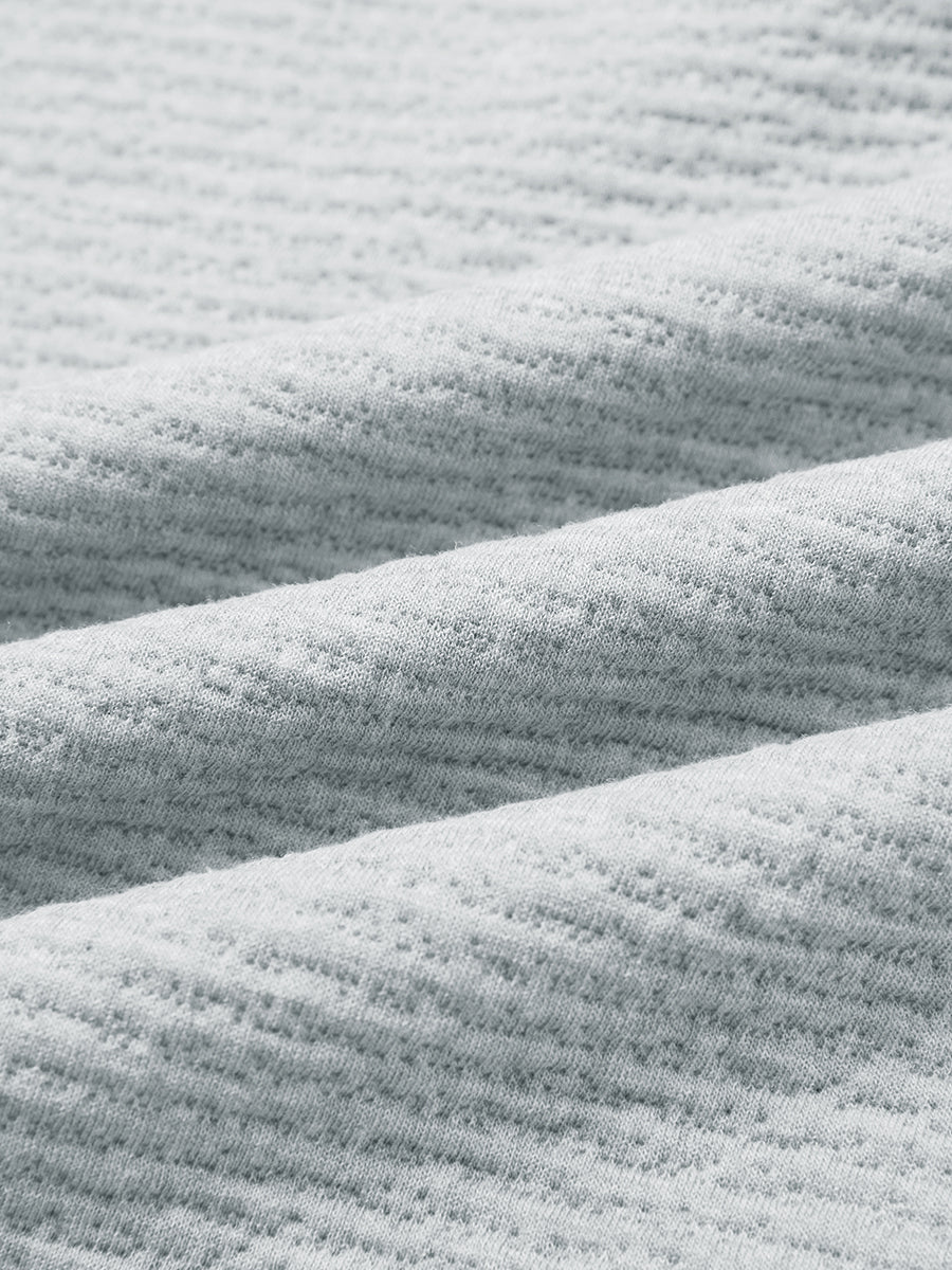 Texture Solid Hoodies Pullover